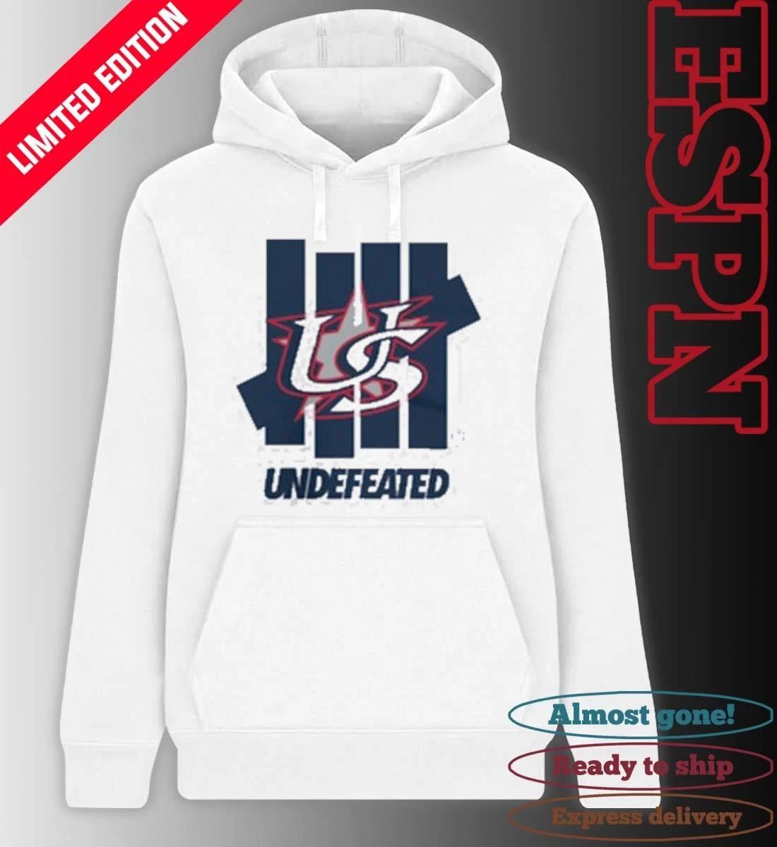 Undefeated USA Baseball 2026 World Baseball Classic T-Shirt