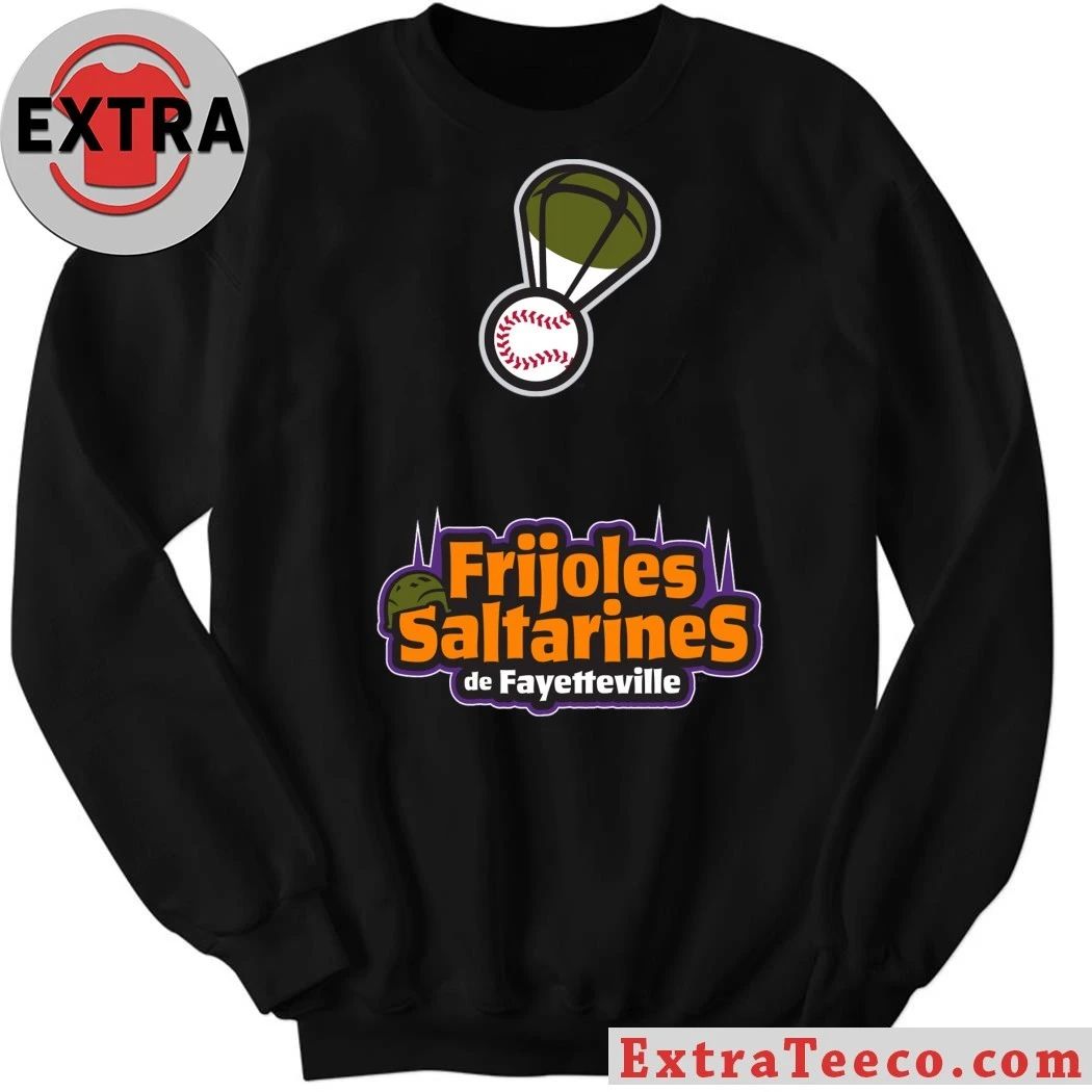 Frijoles Saltarines de Fayetteville baseball team logo Shirt