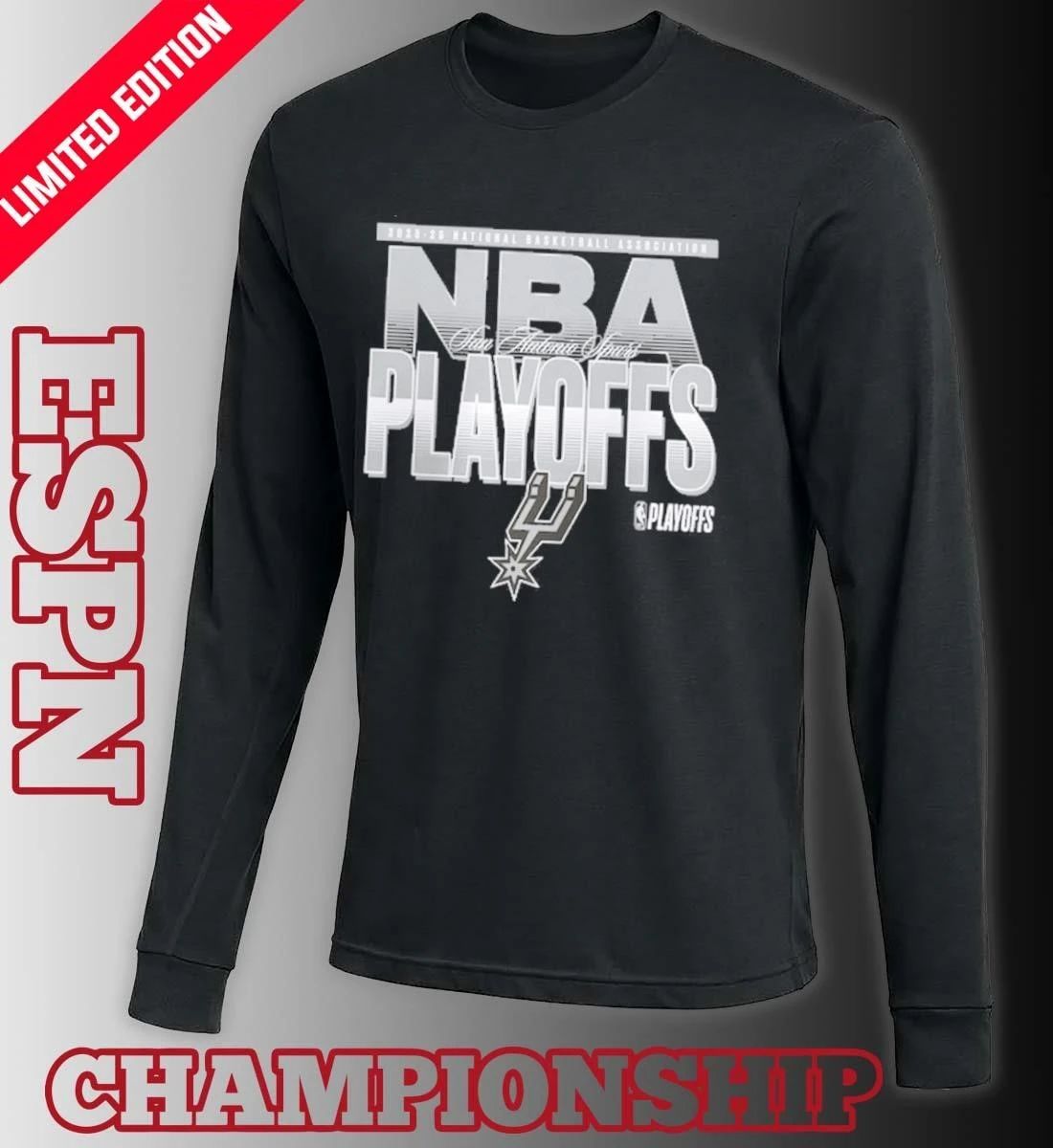 San Antonio Spurs 2026 NBA Playoffs T-Shirt