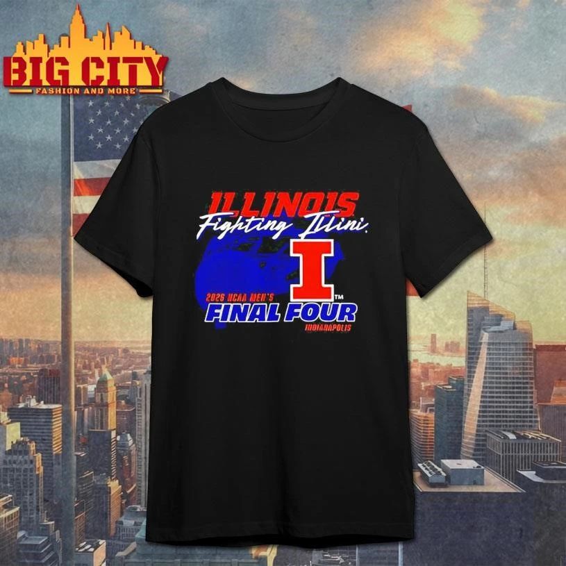Illinois Fighting Illini 2026 NCAA Men’s Final Four basketball vintage Shirt