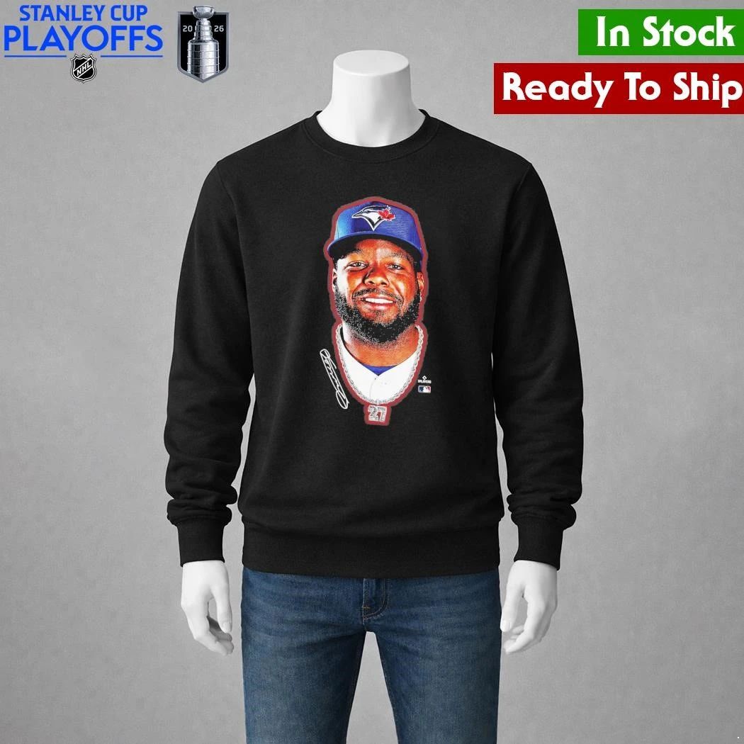 Toronto Blue Jays Vladimir Guerrero Jr. Outerstuff Black Headliner Shirt