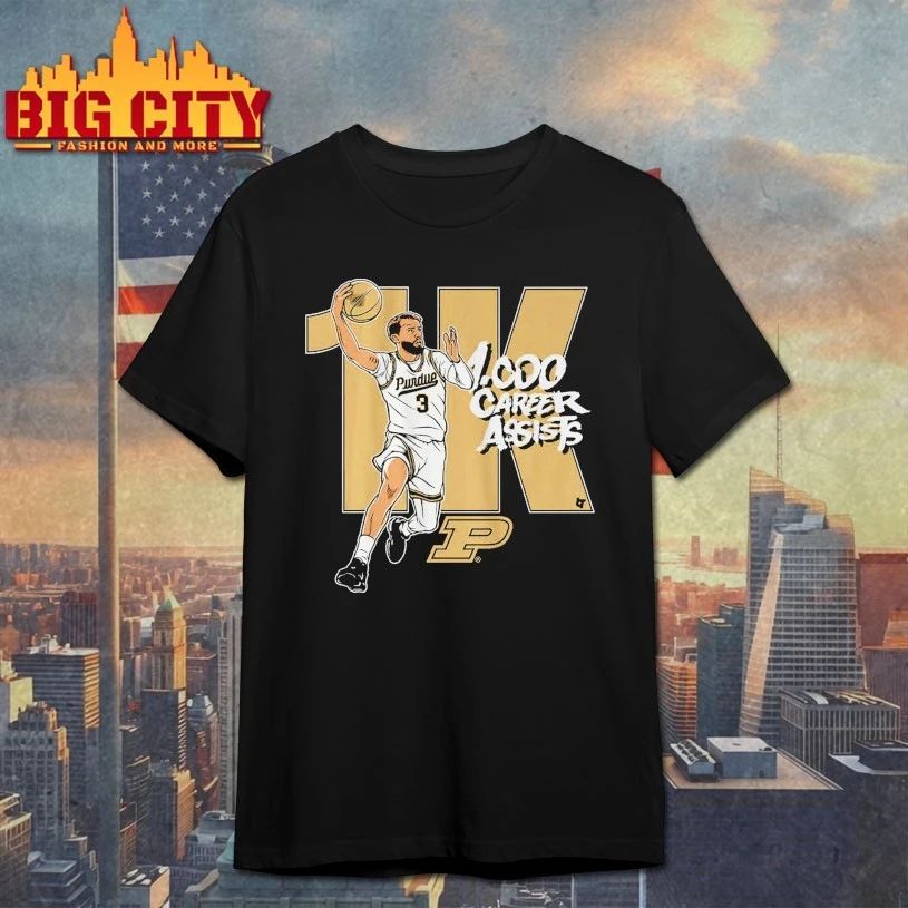 Braden Smith 1,000 Assists Purdue Boilermakers men’s basketball T-shirt