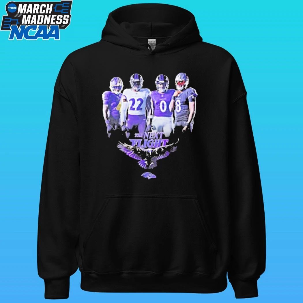 The Next Flight Baltimore Ravens Shirt