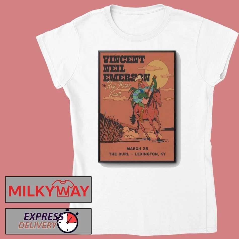 Vincent Neil Emerson Mar 28 2026 In Lexington KY Poster shirt
