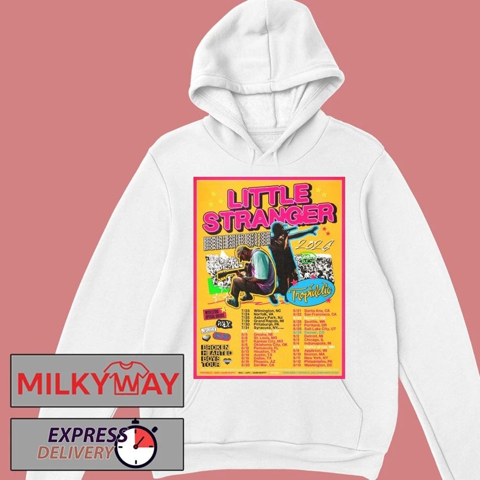 Little Stranger Broken Hearted Boys Tour 2026 North America Schedule Dates Shirt