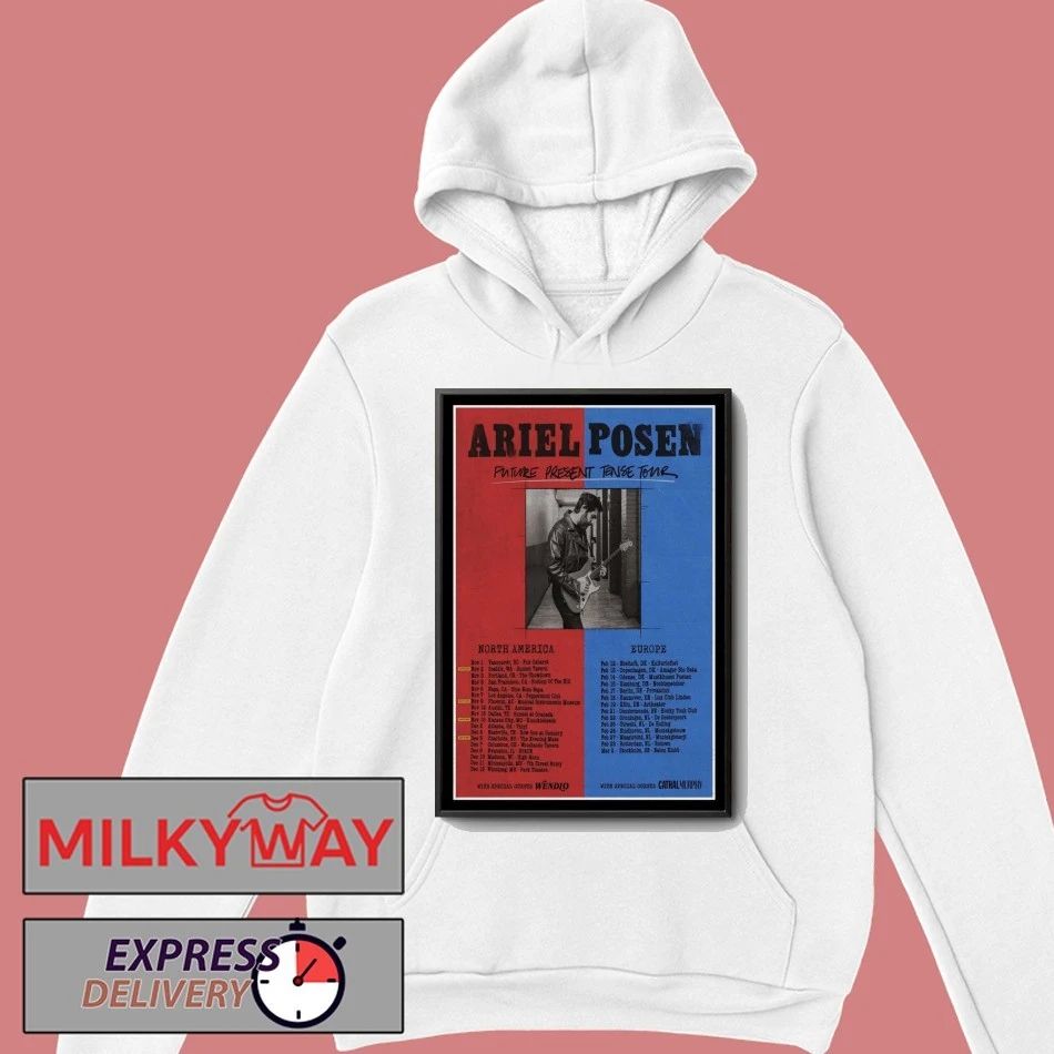 Ariel Posen Tour North America 2025 And Europe 2026 Poster shirt