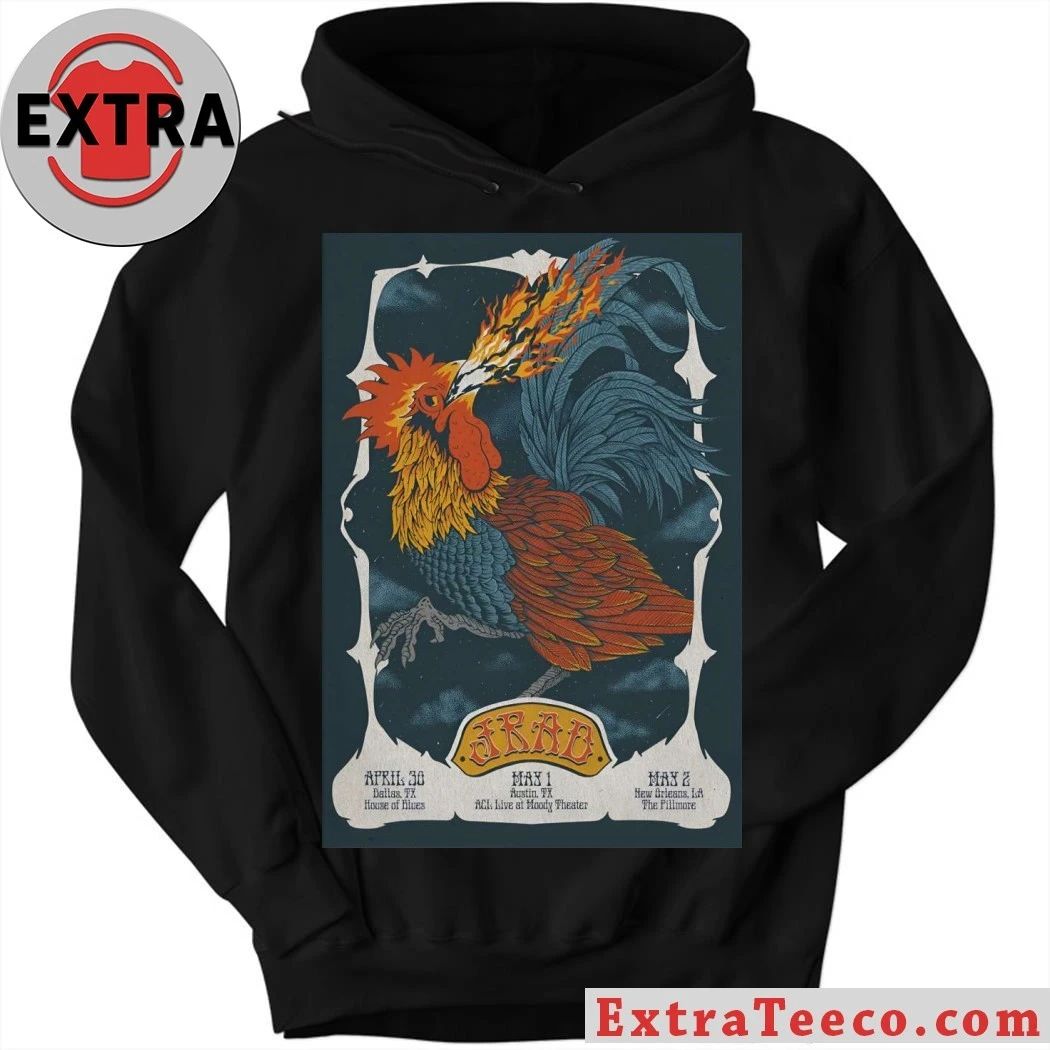Joe Russo’s Almost Dead April 30 2026 Dallas TX Poster Shirt