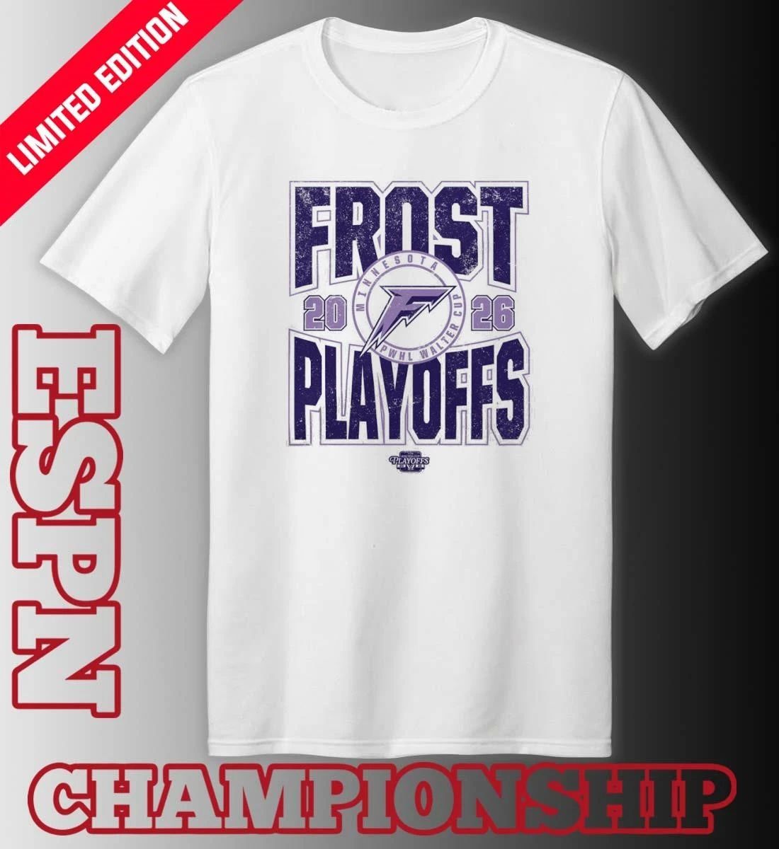 Minnesota Frost 2026 PWHL Walter Cup Playoffs Shirt