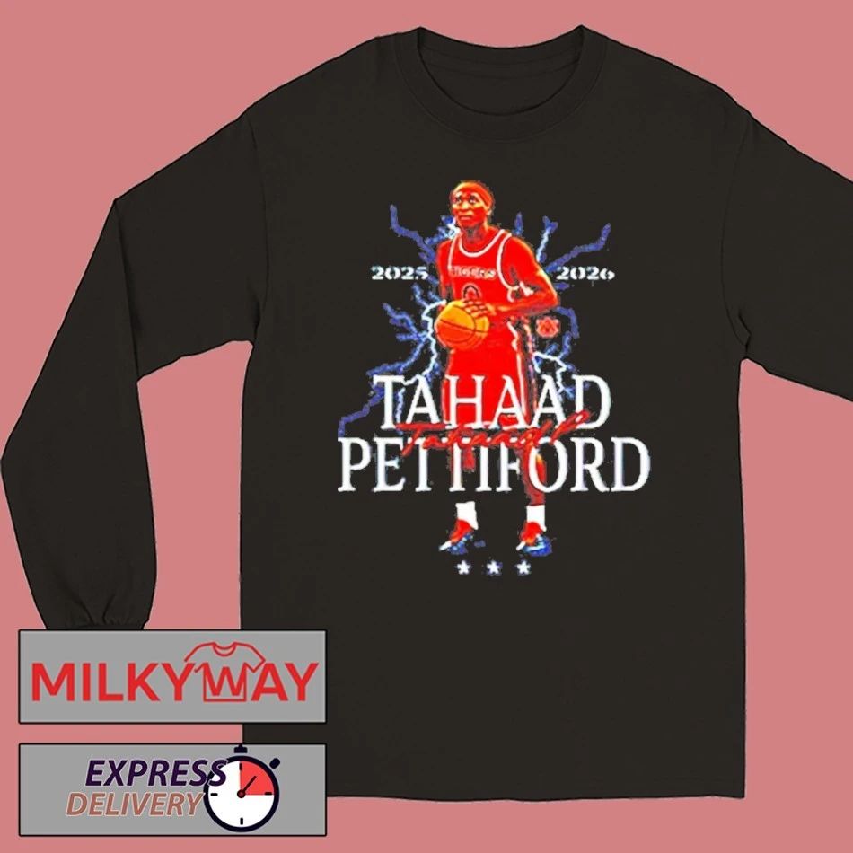 Tahaad Pettiford Auburn Basketball Ncaa 2025 2026 Graphic Shirt