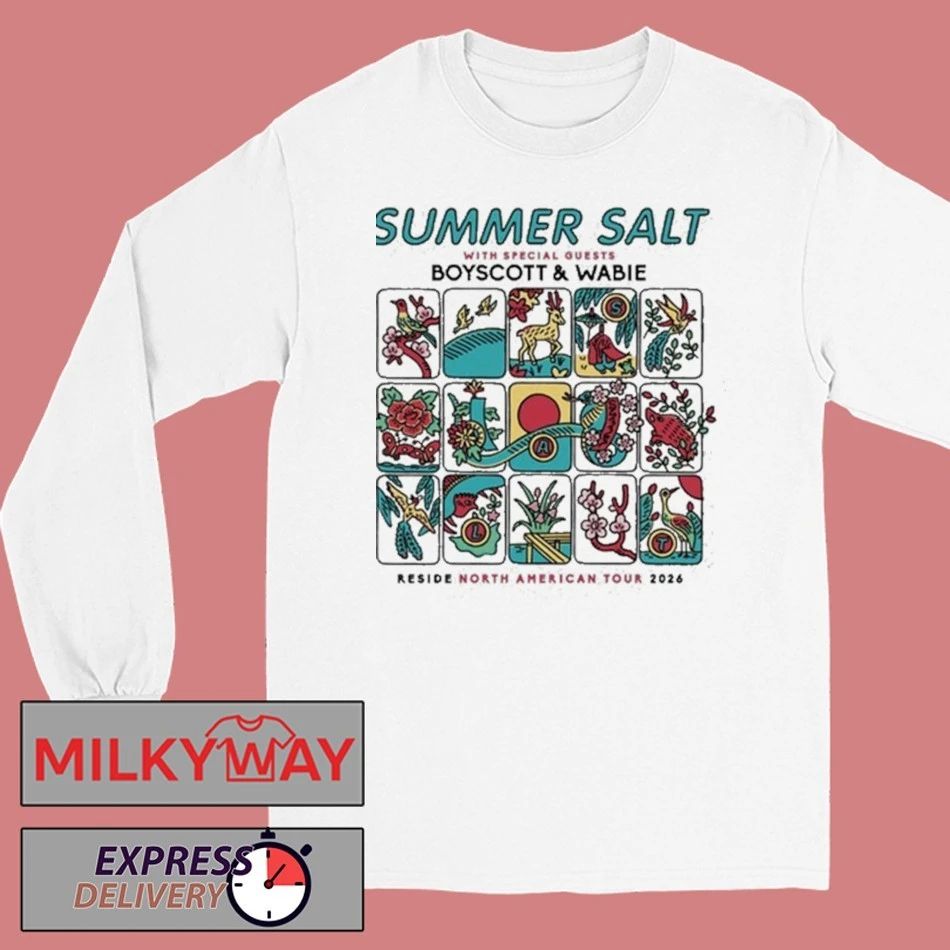 Summer Salt Reside North American Tour 2026 shirt