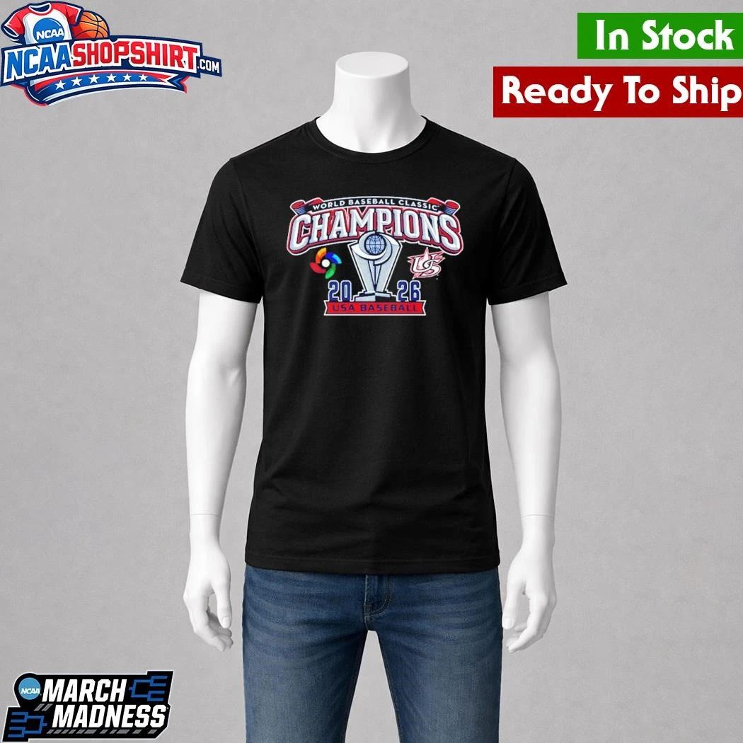 USA Baseball Champions World Baseball Classic 2026 Shirt