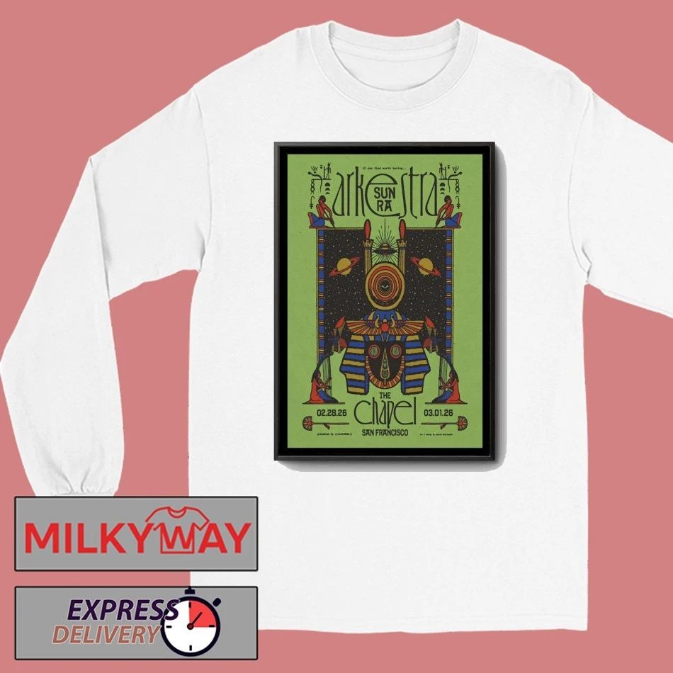 The Sun Ra Arkestra 2026 Tour Poster shirt