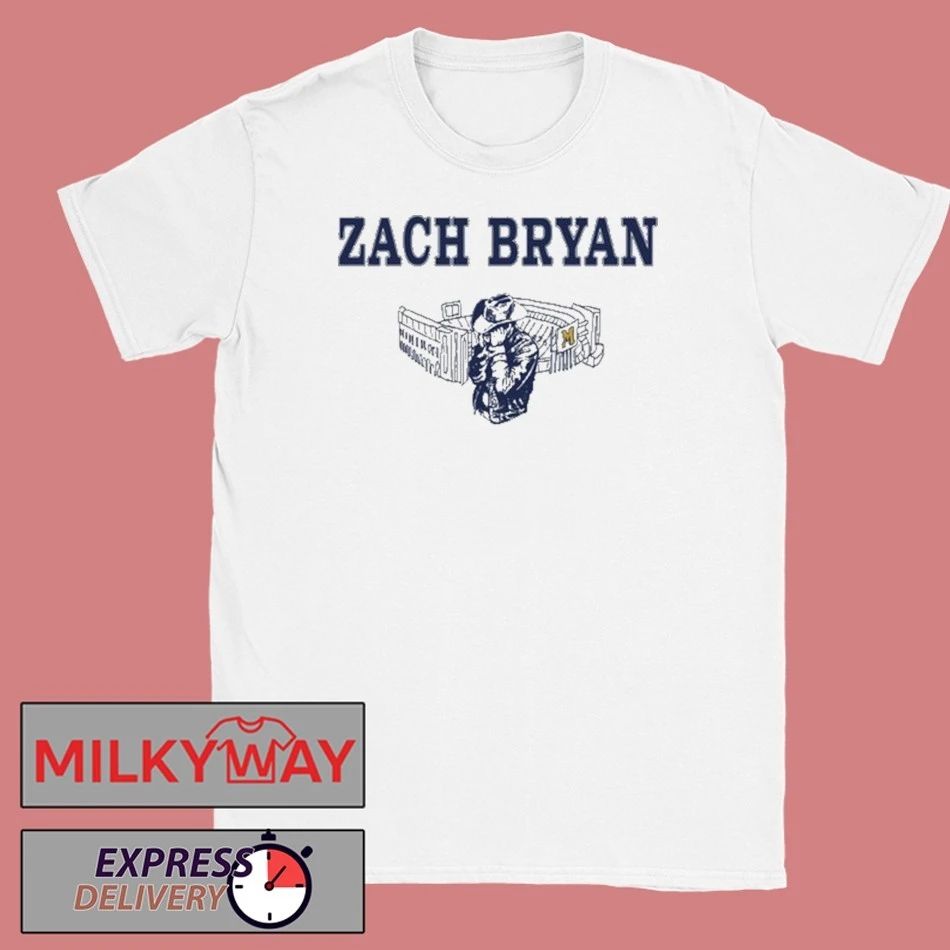 Zach Bryan At Michigan Stadium T-Shirt