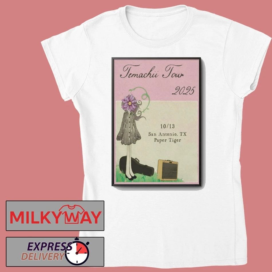 Temachii San Antonio TX Oct 13 2025 Poster shirt