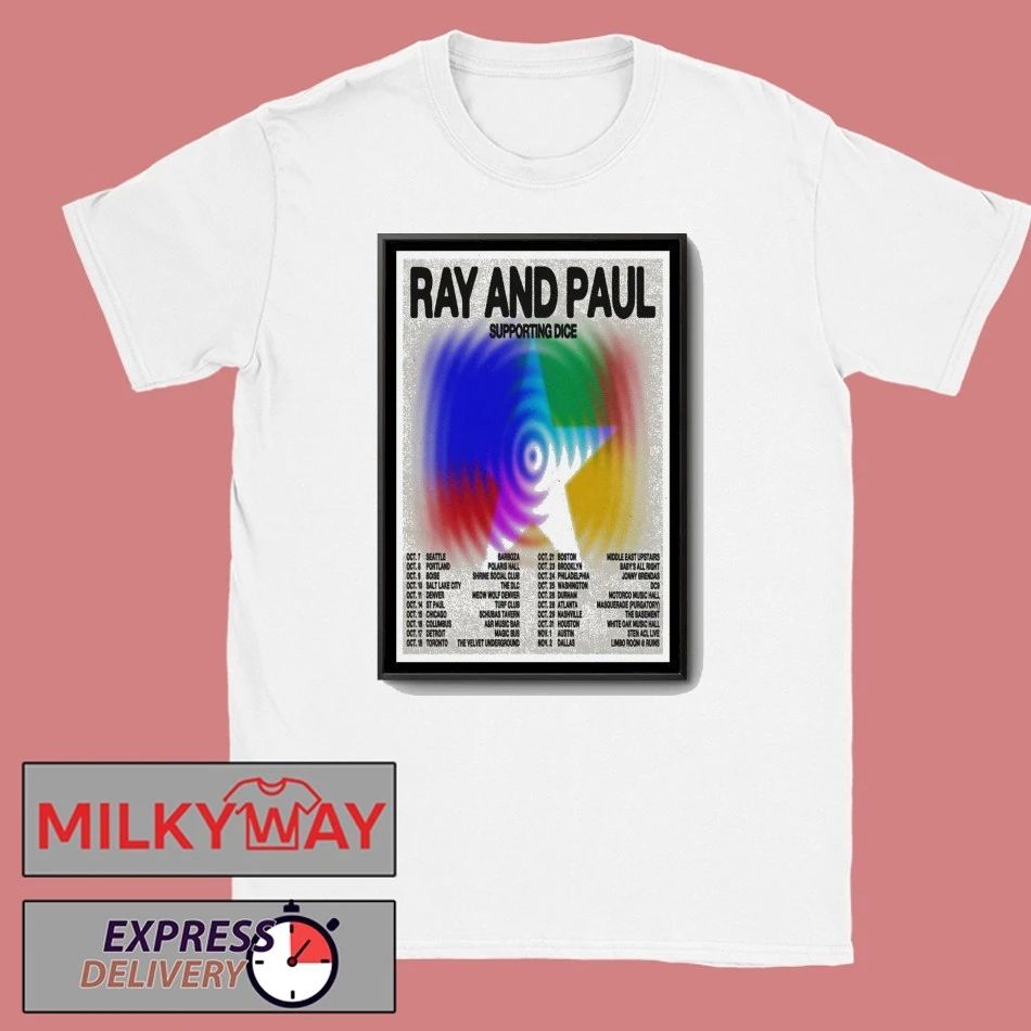 Ray And Paul Nov 29 2025 The Troubadour West Hollywood Poster shirt