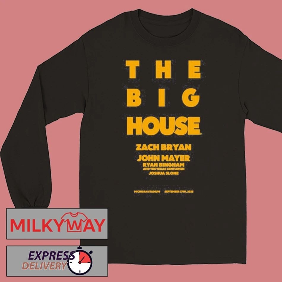 Zach Bryan Big House 2025 Shirt