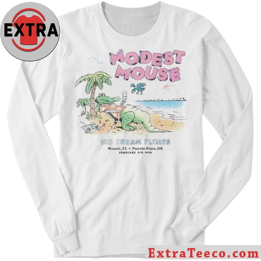 Modest Mouse Ice Cream Floats Cruise Shirt