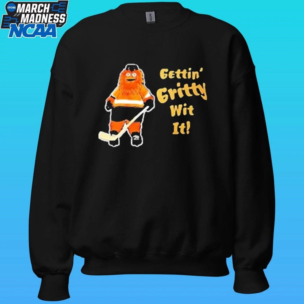 Gritty Philadelphia Flyers Hockey Gettin Gritty Wit It Shirt