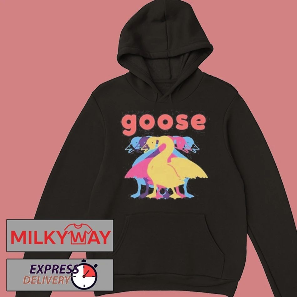 Goose 5 Logo Wine T-Shirt
