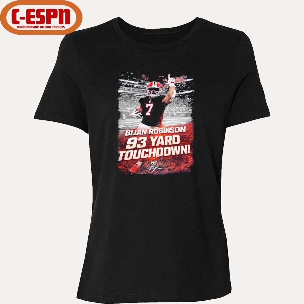 Bijan Robinson 93 Yard Touchdown Shirt