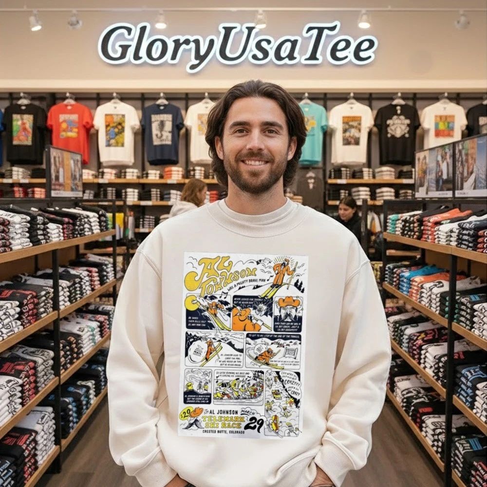 AL Johnson Telemark Race In Crested Butte, CO On March 29 2026 Poster Shirt