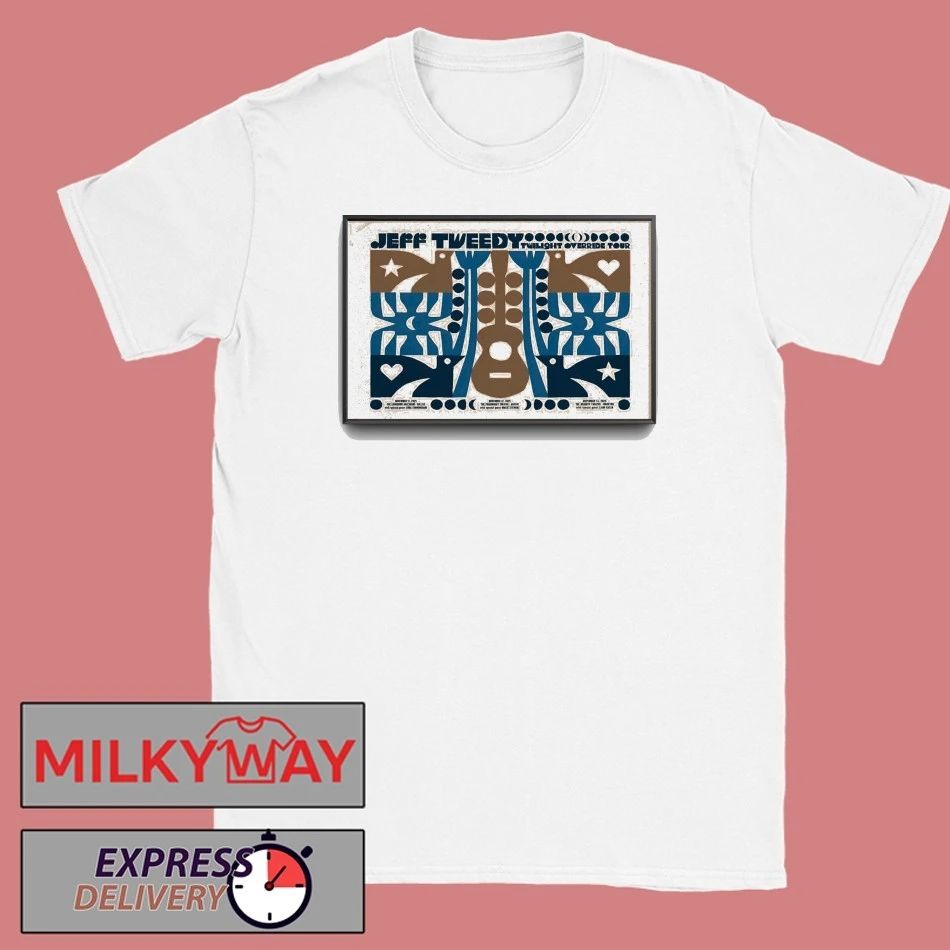 Jeff Tweedy Nov 14 2025 Houston TX Poster shirt