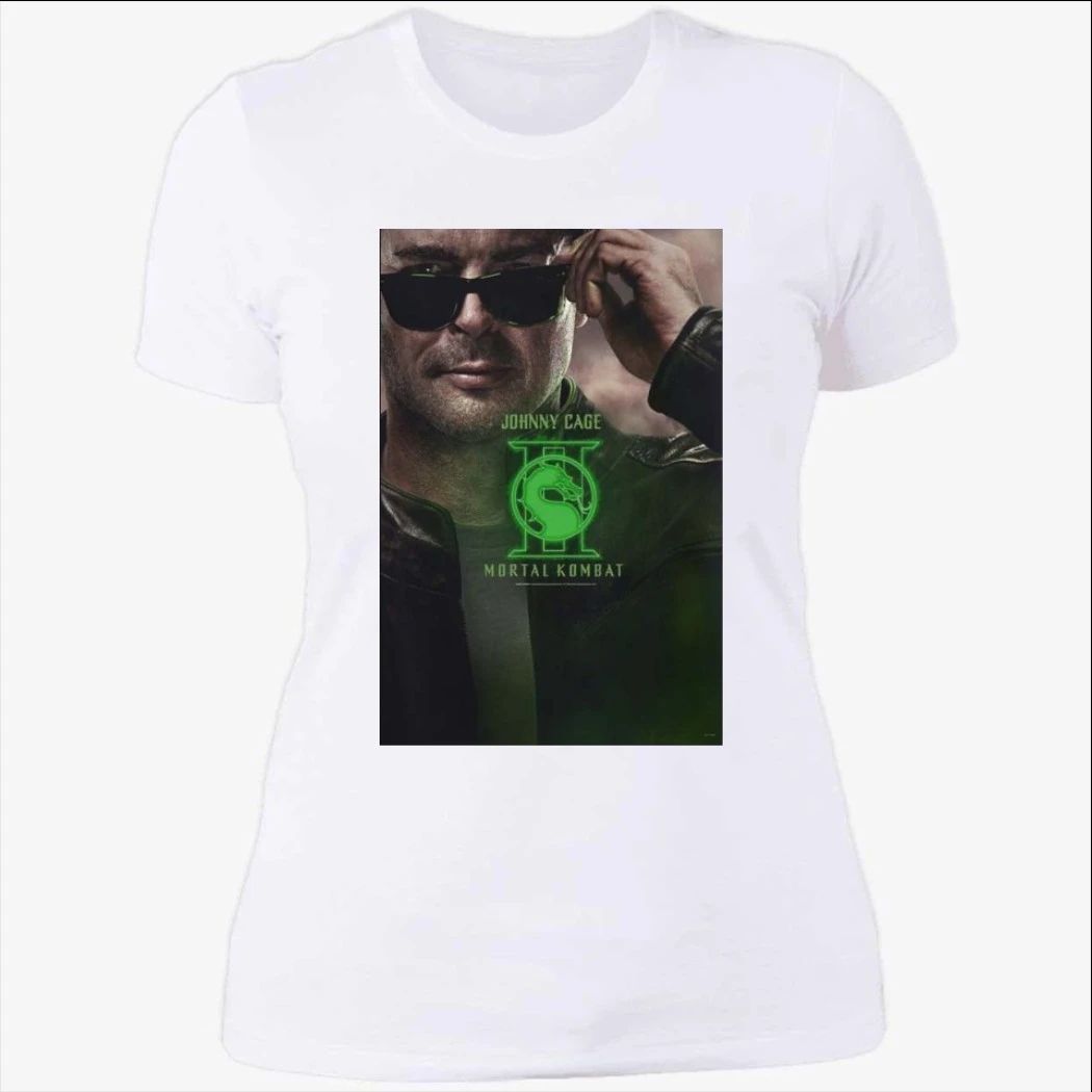 Mortal Kombat II Movie Exclusive Johnny Cage Character Shirt