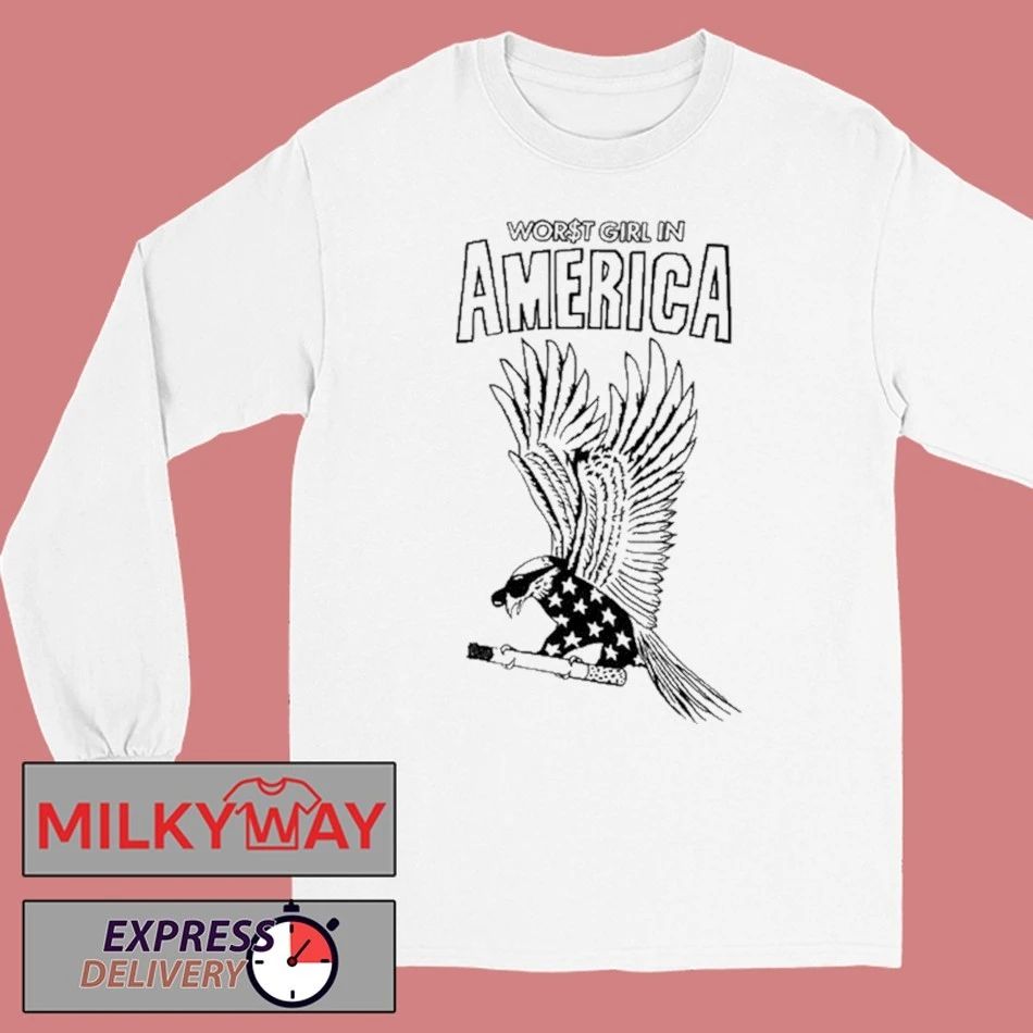 Slayyyter Wor$t Girl In America Eagle 2026 shirt