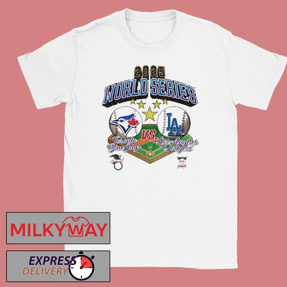 2025 World Series Blue Jays Vs LA Dodgers shirt