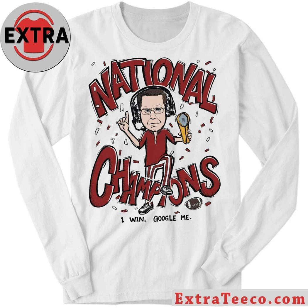 Curt Cignetti IN Coach National Champions I Win Google Me Shirt