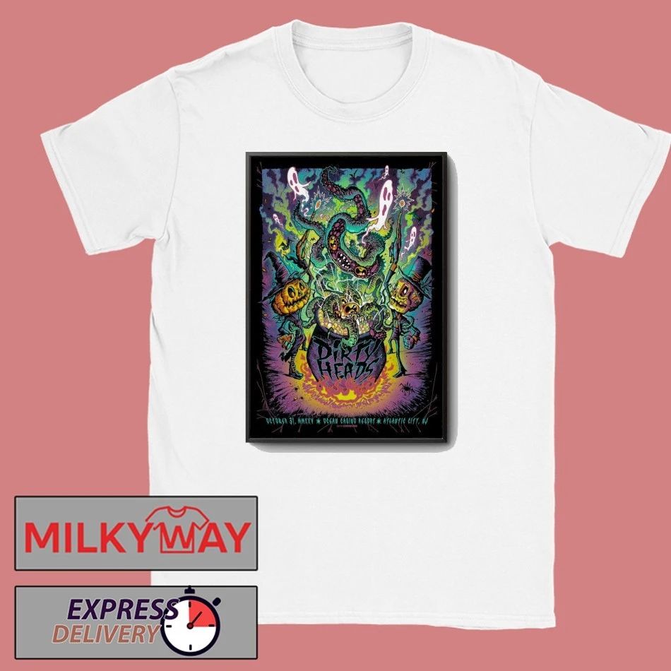 Poster Dirty Heads Tour New Jeyrsey 10.31.2025 shirt
