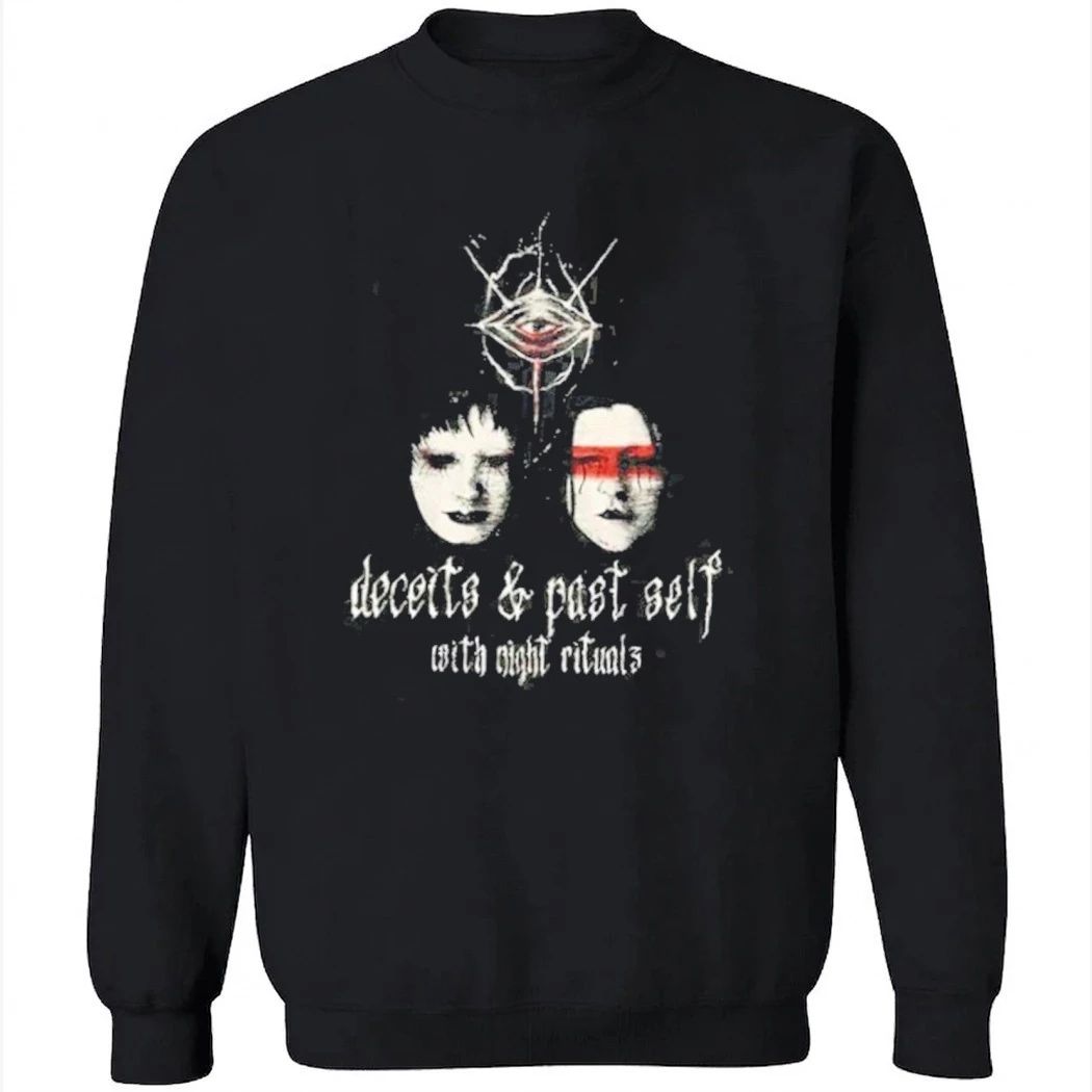 Deceits Band US Tour 2026 With Past Self And Night Rituals Tour Shirt