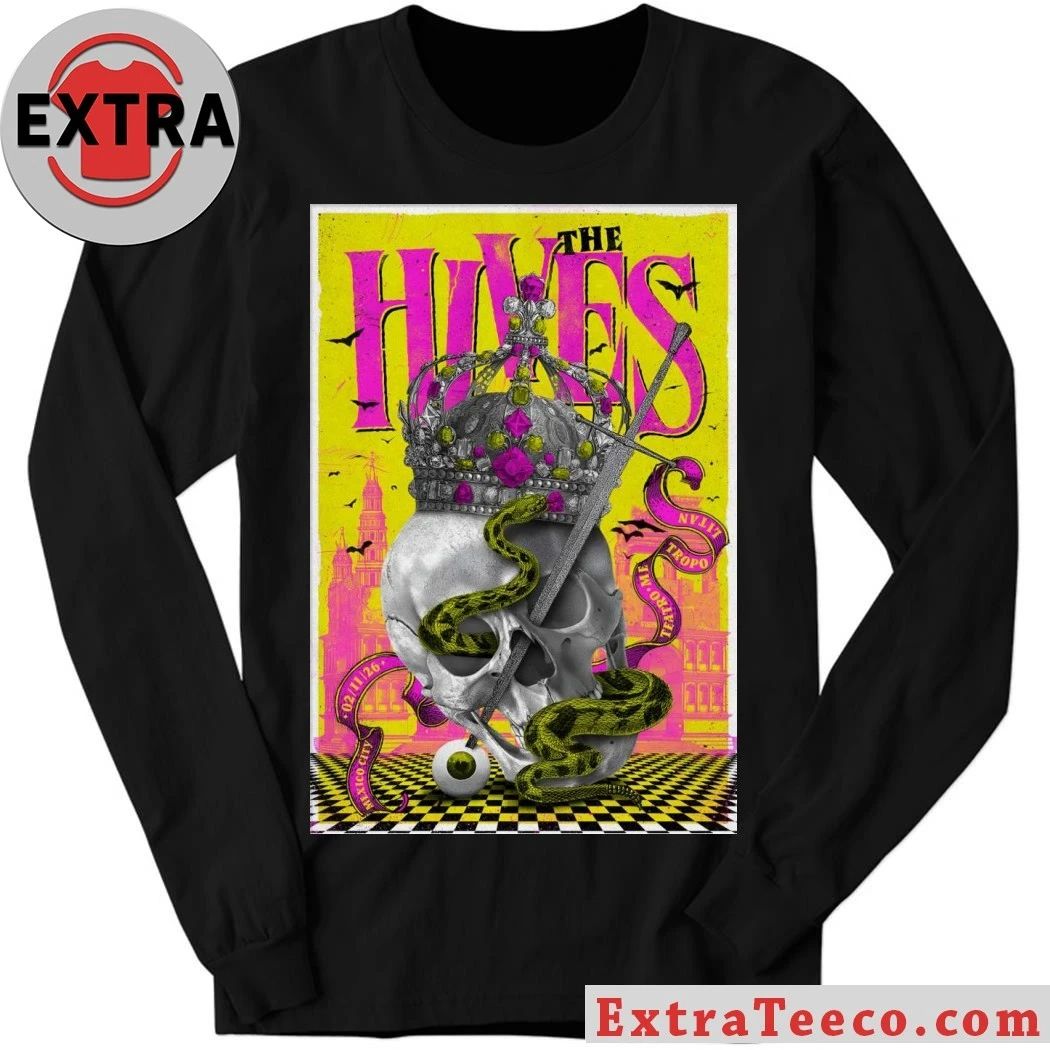 The Hives Teatro Metropólitan Mexico Feb 11 2026 Poster Shirt