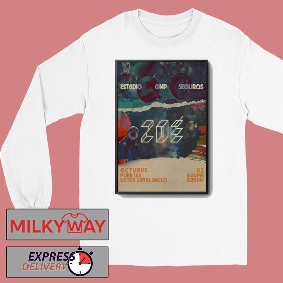Zoe Oct 2 2025 Estadio GNP Seguros Mexico Poster shirt