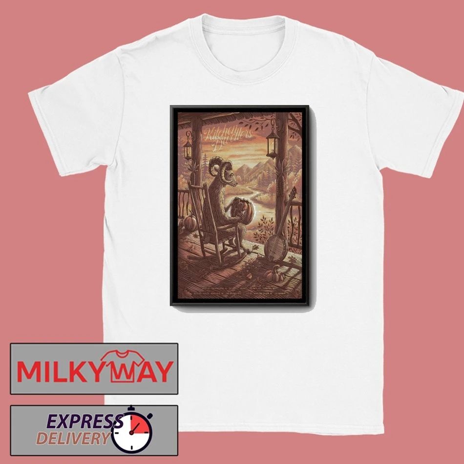 Kitchen Dwellers Halloween Weekend 2025 Show Poster shirt