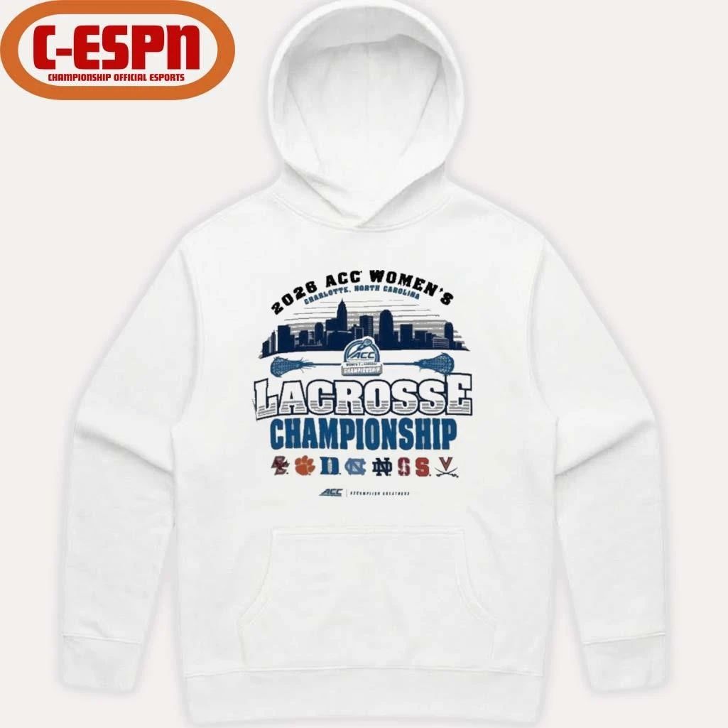 2026 Atlantic Coast Conference Women’s Lacrosse Championship Teams Shirt