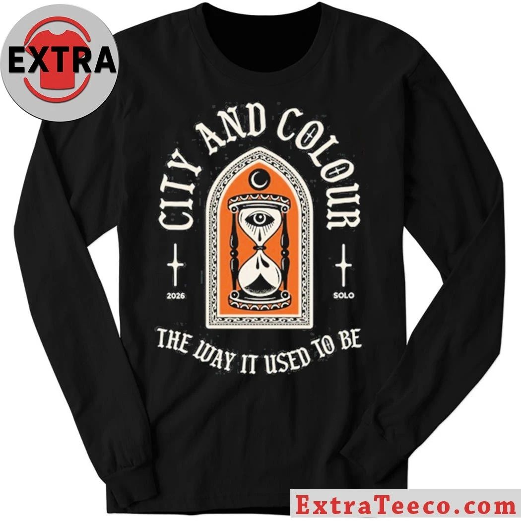City And Colour The Way It Used To Be Solo 2026 Tour Shirt