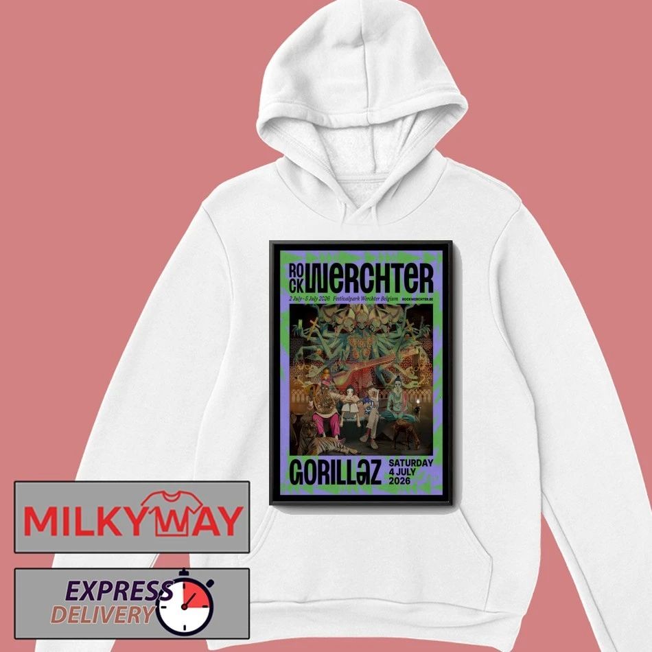 Rock Werchter 04 July 2026 Show Werchter Belgium Poster shirt