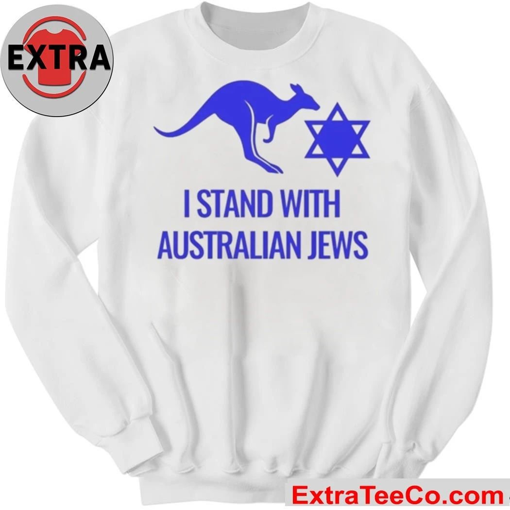 I Stand With Australian Jews Shirt Pray For Australia Logo Shirt