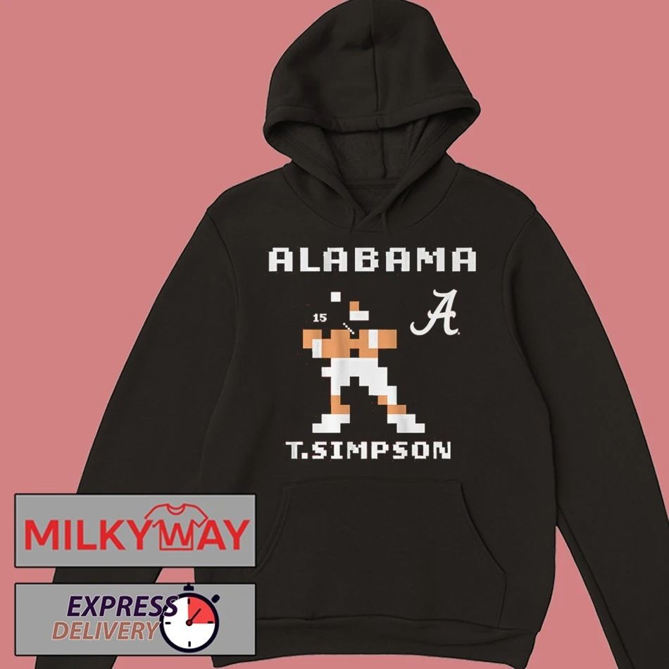 Alabama Football Ty Simpson Retro Baller Shirt