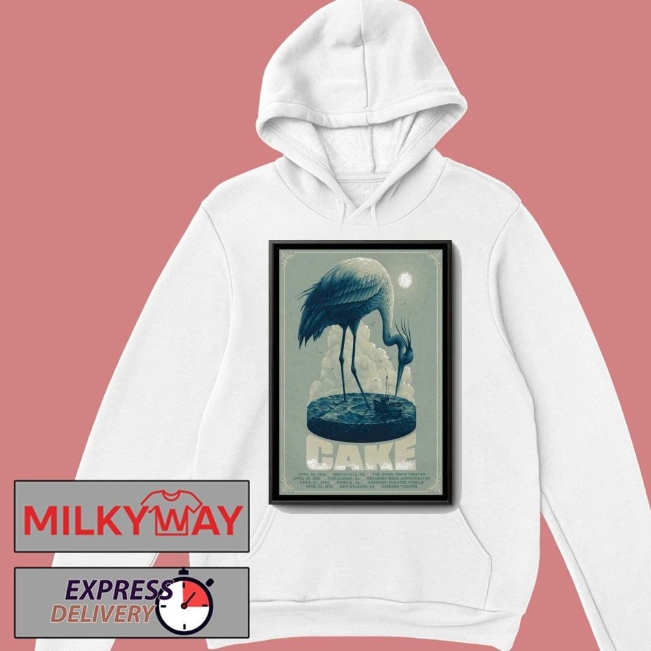 2026 Cake Band Show Alabama & Louisiana Poster shirt