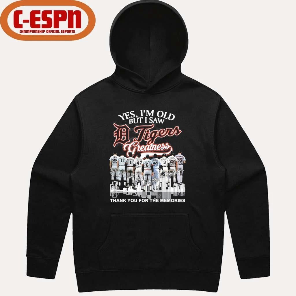 Yes, I’m Old But I Saw Detroit Tigers Greatness For Fan T-Shirt