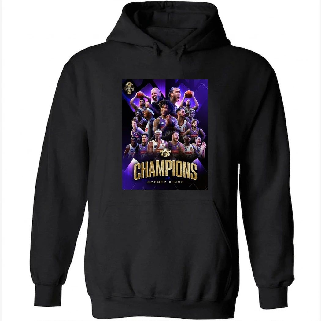 Congrats Sydney Kings Champions 2026 NBL Championship Poster Shirt