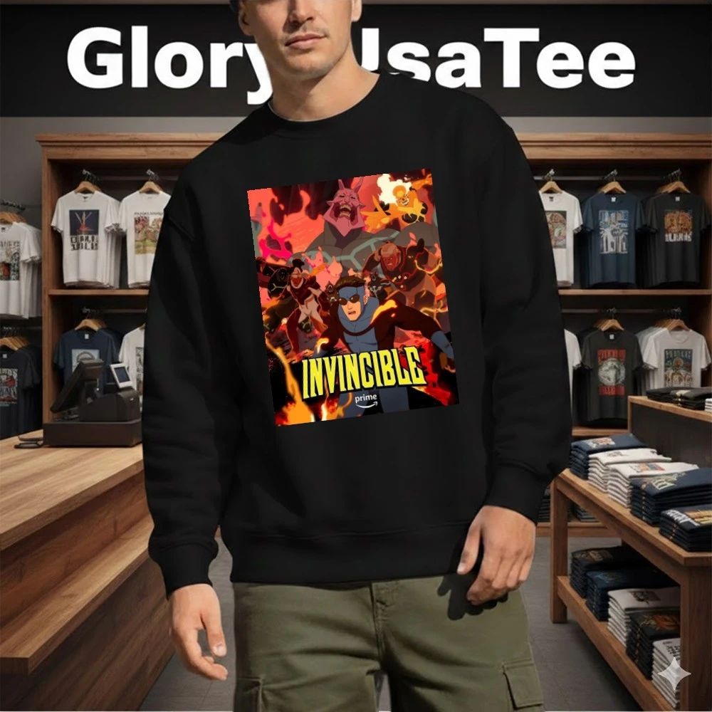 Invincible Season 4 Exclusive Poster For Episode 4 On Prime Poster Shirt