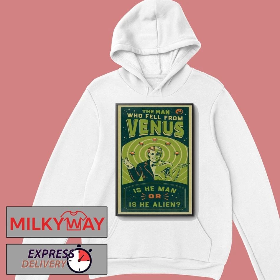 The Man Who Fell From Venus 2026 Poster Is He Man shirt