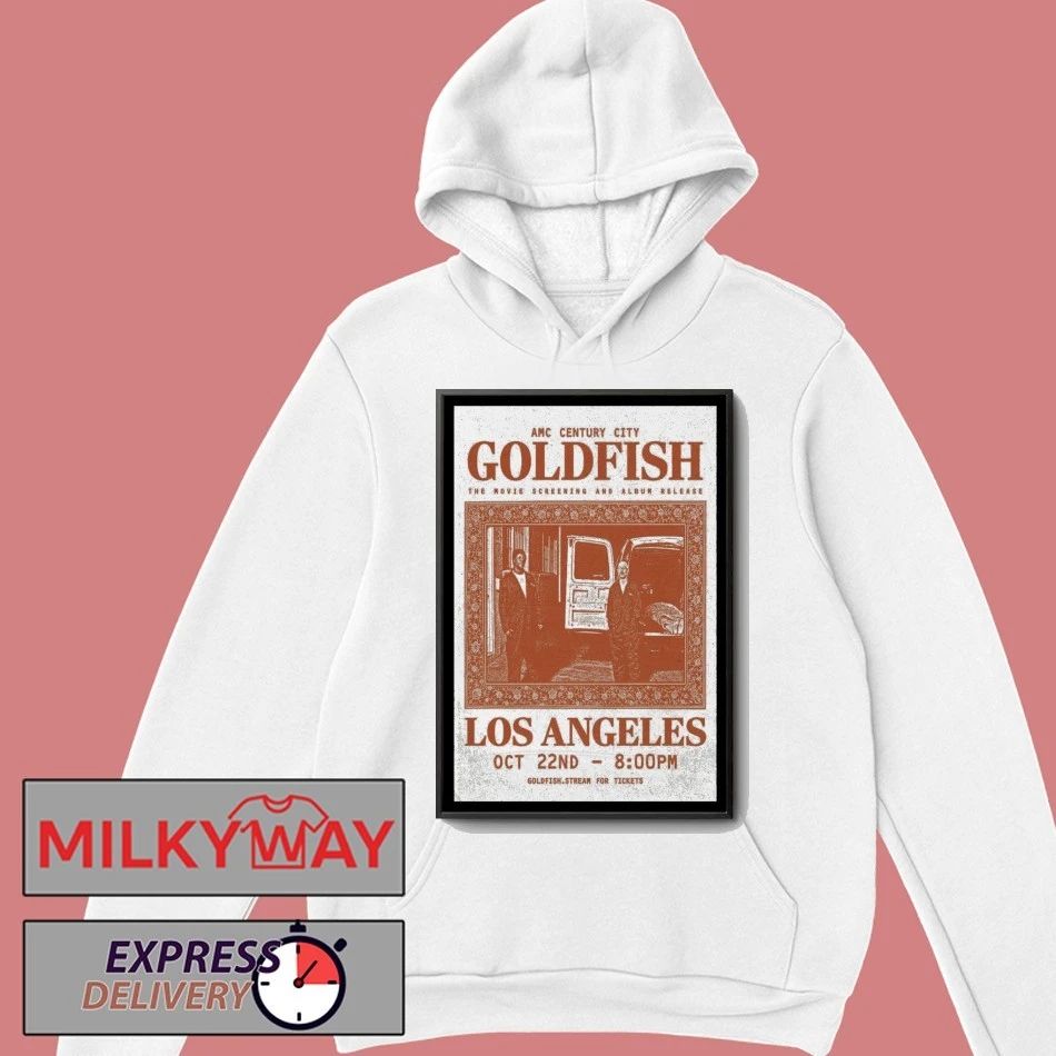 Goldfish October 22 2025 Los Angeles,California Poster shirt