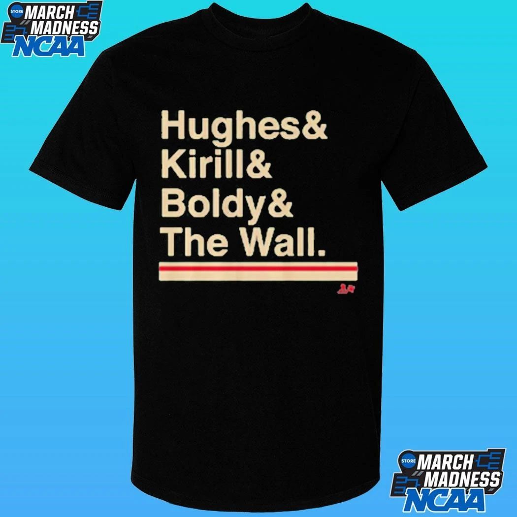 Minnesota Hockey Ampersand Hughes & Kirill & Boldy & The Wall Shirt
