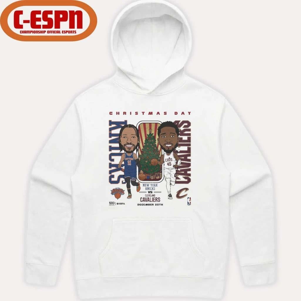 Jalen Brunson Vs Donovan Mitchell 2025 NBA Christmas Day Match Up Shirt