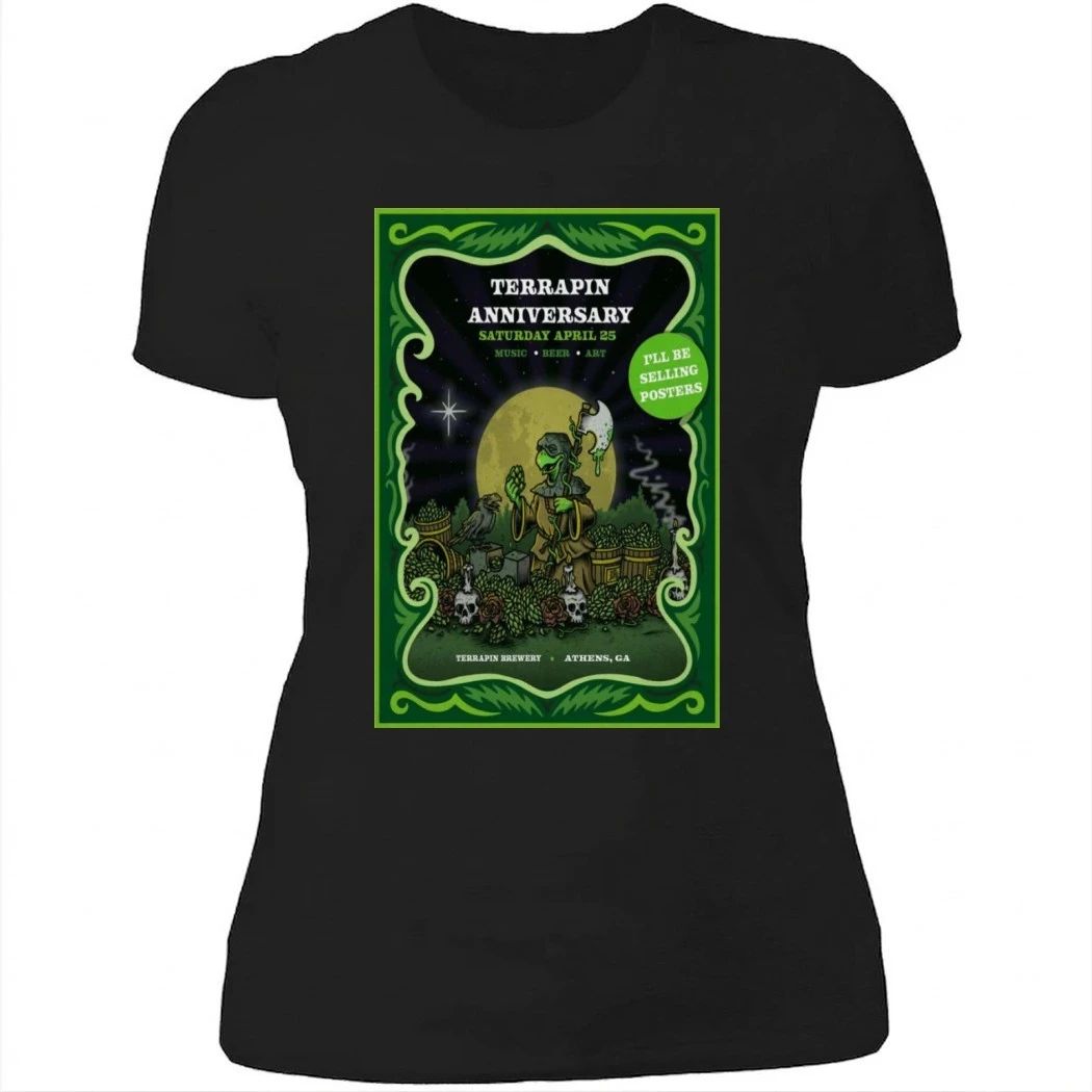 Terrapin Anniversary Poster Athens, GA April 25 2026 Shirt