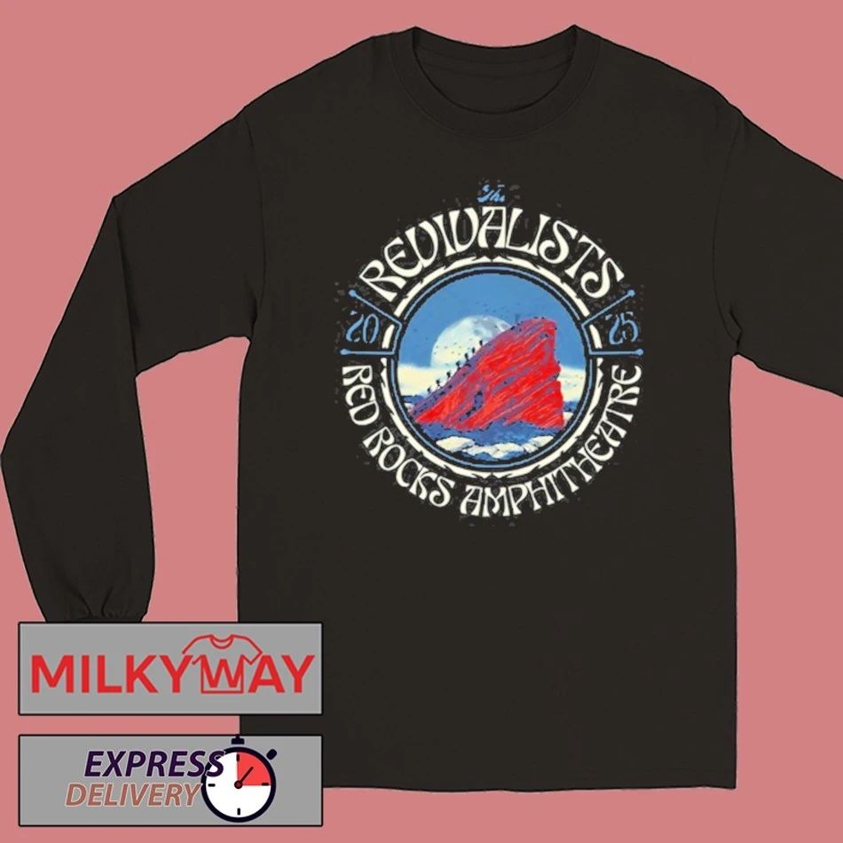 The Revivalists at Red Rocks Morrison CO Tour 2025 Shirt
